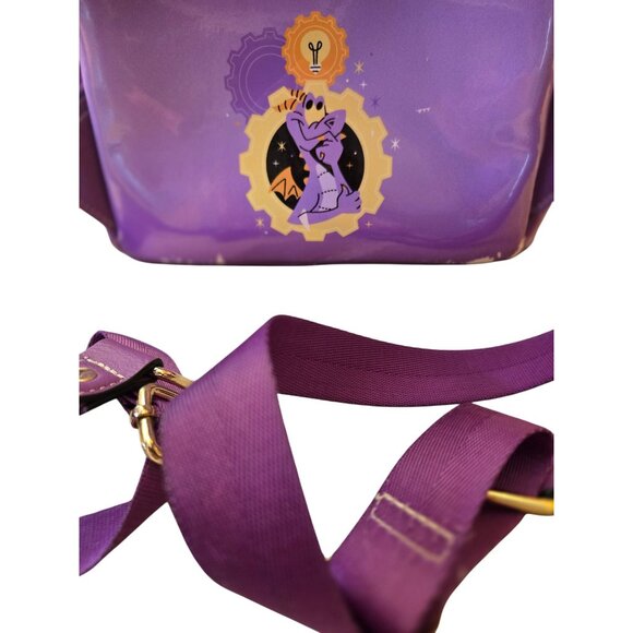 Disney Parks Loungefly Figment Purple Mini Backpack Epcot - Picture 8 of 16